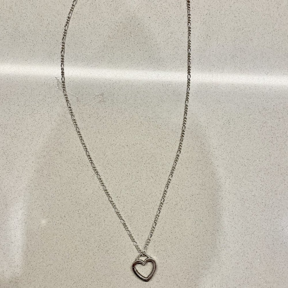 Tiffany & Co. Open Heart Necklace